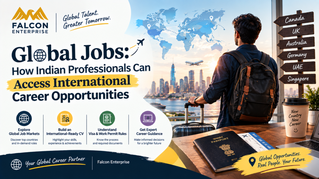 Global Jobs: How Indian Professionals Can Access International Career Opportunities