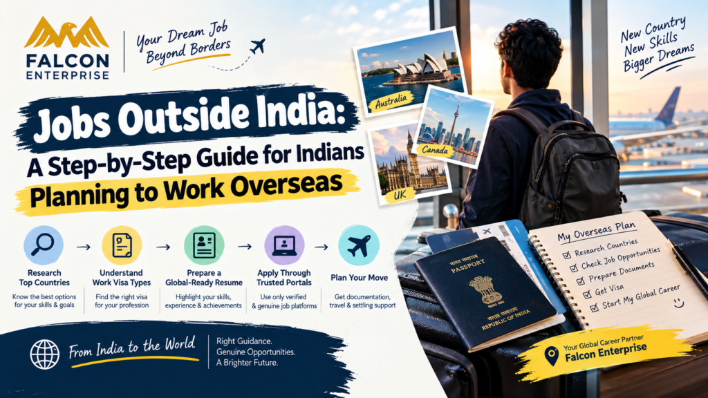 Jobs Outside India: A Step-by-Step Guide for Indians Planning to Work Overseas