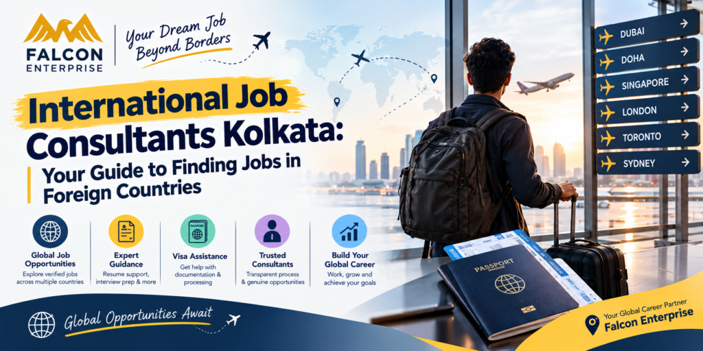 International Job Consultants Kolkata: Your Guide to Finding Jobs in Foreign Countries