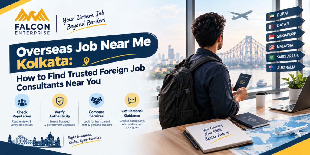 Overseas Job Near Me Kolkata: How to Find Trusted Foreign Job Consultants Near You